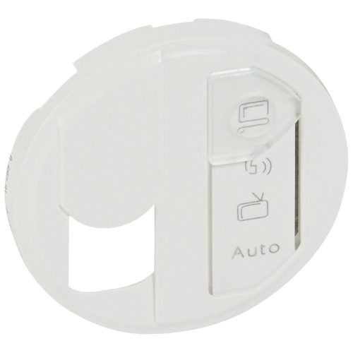 Legrand Céliane RJ45 multimédia csatlakozóaljzat burkolat, fehér (Legrand 068291)