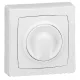 Legrand Oteo forgatógombos fényerőszabályzó 40 - 400 W, min. terhelés: 40 W, ill. 40 VA, 10 AX - 250 V~, fehér RAL 9010 (Legrand 086068)