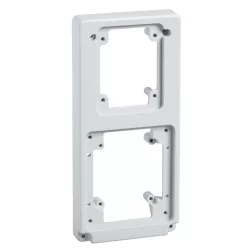   MUREVA (Kaedra) Nyílás adapter, csavarozható, 2 nyílás, 65x85mm és 90x100mm