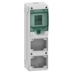   MUREVA (Kaedra) Mini elosztó, átlátszó ajtó, 1x4 modul+2 nyílás
