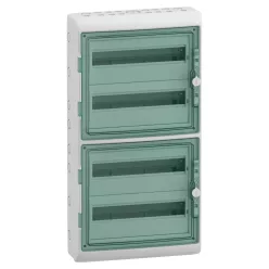 MUREVA (Kaedra) Kiselosztó, átlátszó ajtó, 2x12 modul