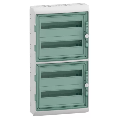 MUREVA (Kaedra) Kiselosztó, átlátszó ajtó, 2x12 modul