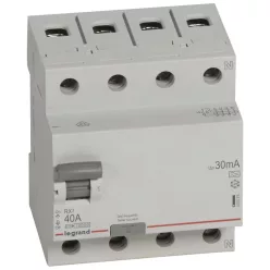   Legrand RX3 áram-védőkapcsoló 4P 40A A 30MA (Legrand 402075)