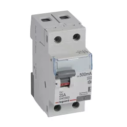   Legrand TX3 áram-védőkapcsoló 2P 25A 500MA A (Legrand 411579)