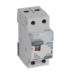   Legrand TX3 áram-védőkapcsoló 2P 63A 300MA A-S (Legrand 411587)