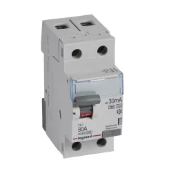   Legrand TX3 áram-védőkapcsoló 2P 80A 30MA A-HPI (Legrand 411598)