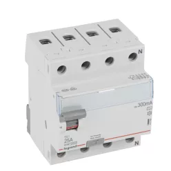   Legrand TX3 áram-védőkapcsoló 4P D 25A 300MA A (Legrand 411784)