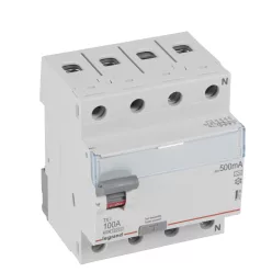  Legrand TX3 áram-védőkapcsoló 4P D 100A 500MA A (Legrand 411798)