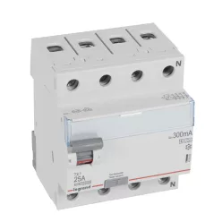   Legrand TX3 áram-védőkapcsoló 4P D 25A 300MA A-S (Legrand 411803)