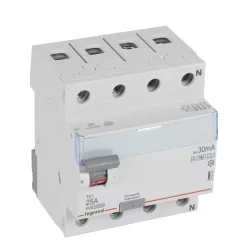   Legrand TX3 áram-védőkapcsoló 4P D 25A 30MA A-HPI (Legrand 411814)