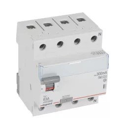   Legrand TX3 áram-védőkapcsoló 4P D 63A 300MA A-HPI (Legrand 411821)