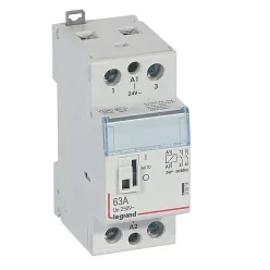   Legrand CX3 moduláris kontaktor 63A 24V 2Z - karral (Legrand 412516)