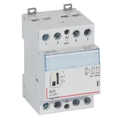   Legrand CX3 moduláris kontaktor 40A 24V 4Z - karral (Legrand 412518)