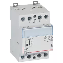   Legrand CX3 moduláris kontaktor 63A 24V 4Z - karral (Legrand 412519)