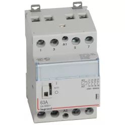   Legrand CX3 moduláris kontaktor 63A 230V 4Ny - karral (Legrand 412557)