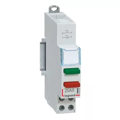   Legrand CX3 moduláris nyomógomb 1Ny (zöld) + 1Z (piros) (Legrand 412916)