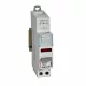 Legrand CX3 moduláris nyomógomb 1Ny + piros LED 12/48V ~/= (Legrand 412919)