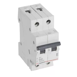   Legrand RX3 kismegszakító 2P B40 6000A BIC (Legrand 419162)