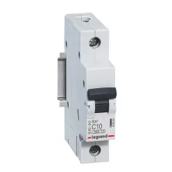   Legrand RX3 kismegszakító 1P C10 6000A BIC (Legrand 419200)