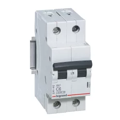 Legrand RX3 kismegszakító 2P C6 6000A BIC (Legrand 419221)