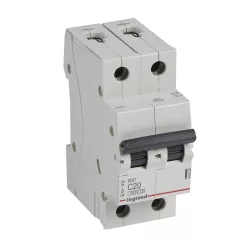   Legrand RX3 kismegszakító 2P C20 6000A BIC (Legrand 419225)