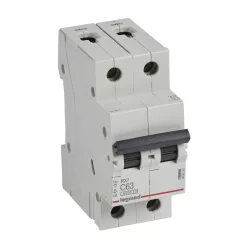   Legrand RX3 kismegszakító 2P C63 6000A BIC (Legrand 419230)