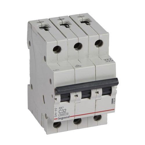 Legrand RX3 kismegszakító 3P C32 6000A BIC (Legrand 419238)