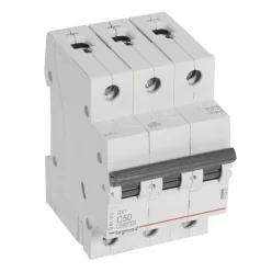   Legrand RX3 kismegszakító 3P C50 6000A BIC (Legrand 419240)