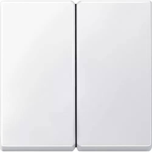 MERTEN Dupla billentyű, System-M, mattfehér