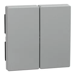 MERTEN Dupla billentyű, System-M, alumínium