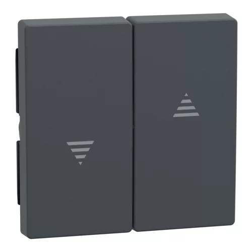 MERTEN Dupla billentyű, redőnyvezérléshez, System-M, antracit