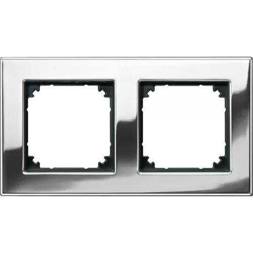 MERTEN M-Plan kettes keret, króm (fém)