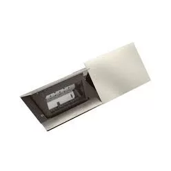   Legrand Incara Pop-up - bútorba süllyeszthető, 2x4 modul üres, rozsdamentes acél (Legrand 654804)