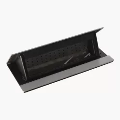   Legrand Incara Pop-up - bútorba süllyeszthető, 8 modul üres, rozsdamentes acél (Legrand 654808)