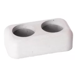   Legrand Incara Electr on kettes burkolat, szürke (Legrand 654934)