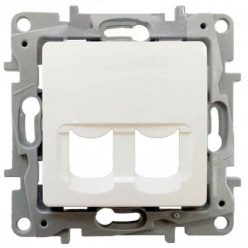   Legrand Niloé 2xRJ45 keystone adapter, fehér (Legrand 664765)