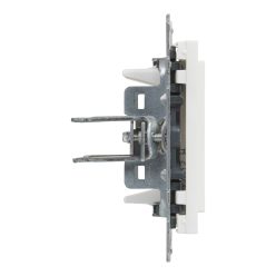  Legrand Suno vakfedél Program Mosaic adapterrel, fehér (Legrand 721143)