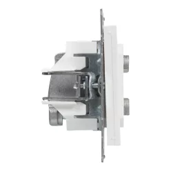   Legrand Suno TV-R-SAT-SAT aljzat csillagpontos, fehér (Legrand 721170)