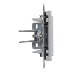   Legrand Suno vakfedél Program Mosaic adapterrel, alumínium (Legrand 721343)