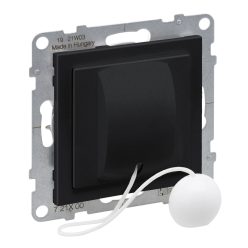   Legrand Suno húzózsinóros váltóérintkezős nyomó, fekete (Legrand 721400)