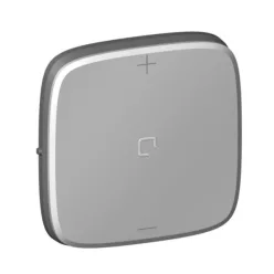   Legrand Valena Allure 3 vezetékes nyomógombos fényerőszabályzó burkolat, alumínium (Legrand 752092A)