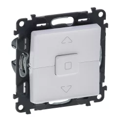   Legrand Valena Life redőnynyomó mechanizmus, elektronikus vezérlésű motorokhoz, fehér (Legrand 752130)