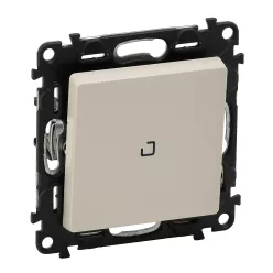   Legrand Valena Life váltóérintkezős nyomó, jelzőfénnyel elefántcsont (Legrand 752212)