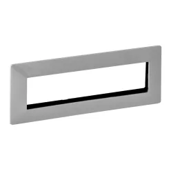   Legrand Valena Life 4x2 modulos keret, vízszintes alumínium (Legrand 752345)