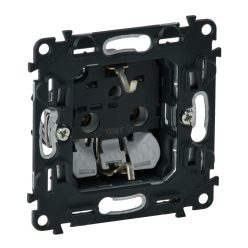   Legrand Valena InMatic 2P+F csatlakozóaljzat mechanizmus, rugós vezetékbekötéssel (Legrand 753021)