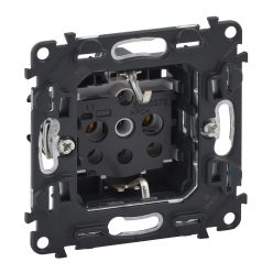   Legrand Valena InMatic 2P+F csatlakozóaljzat mechanizmus, csavaros vezetékbekötéssel (Legrand 753025)