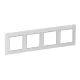 Legrand Valena Life négyes keret fehér–króm (Legrand 754034)