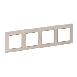   Legrand Valena Life négyes keret elefántcsont–arany (Legrand 754064)