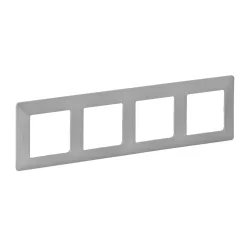   Legrand Valena Life négyes keret alumínium (Legrand 754134)