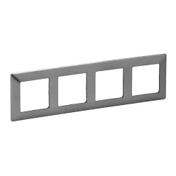   Legrand Valena Life négyes keret Inox dekor (Legrand 754154)